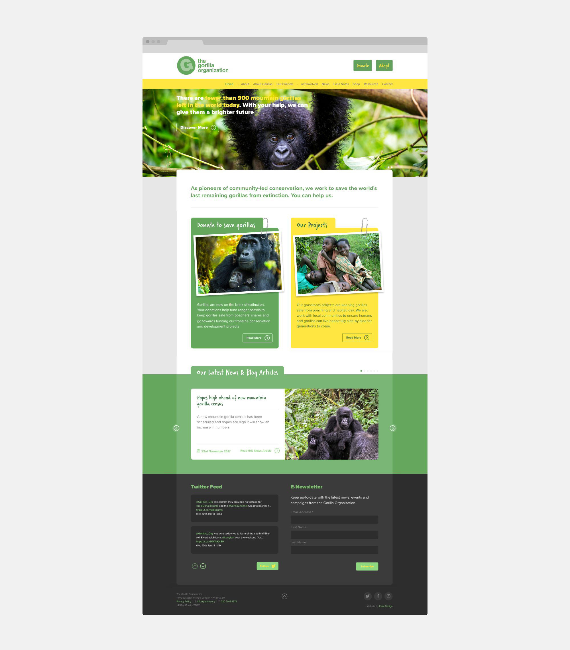 Fuse Design Ltd - Charity website design London