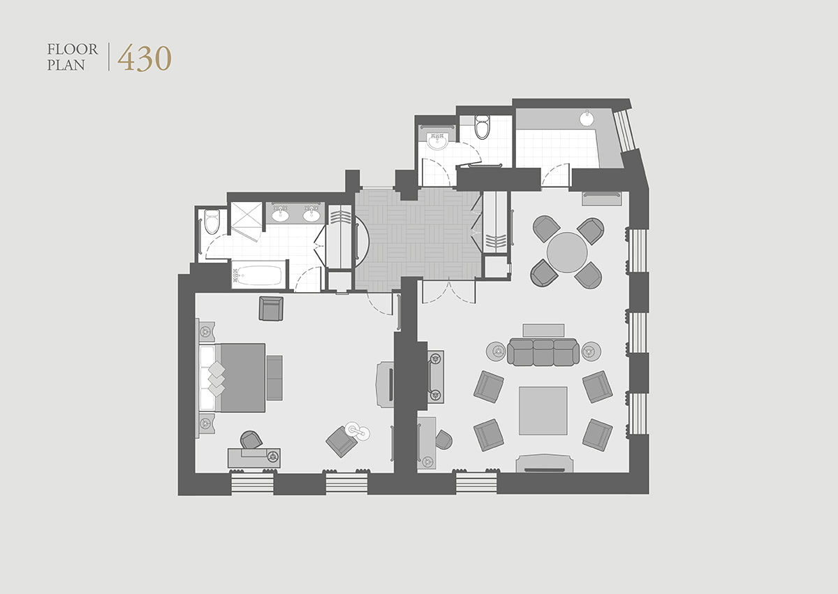Fuse Design Ltd - Hotel Floor Plan Design