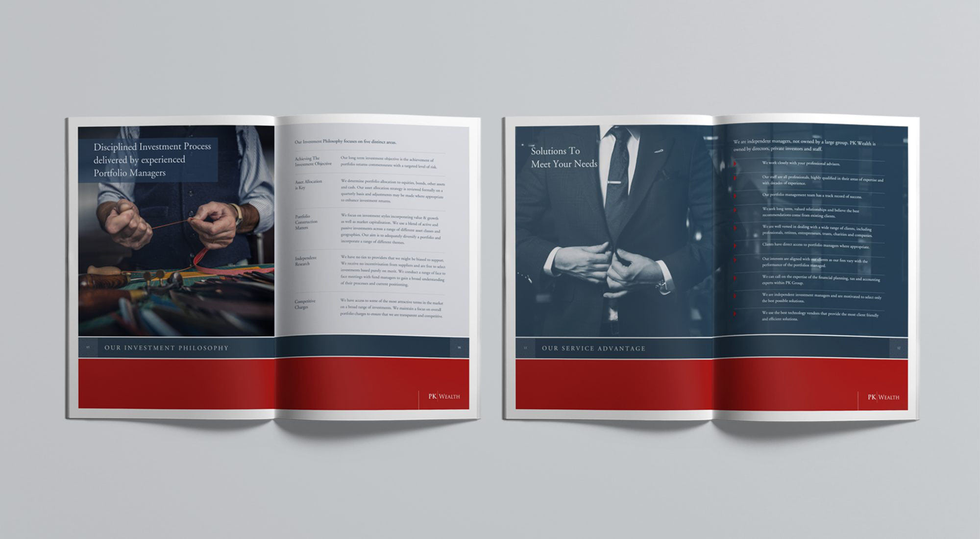 Fuse Design Ltd - Financial Advisers Company Brochure Design